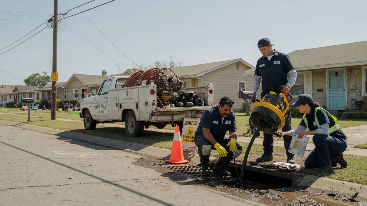 Drain Cleaning in Booker, TX near me
